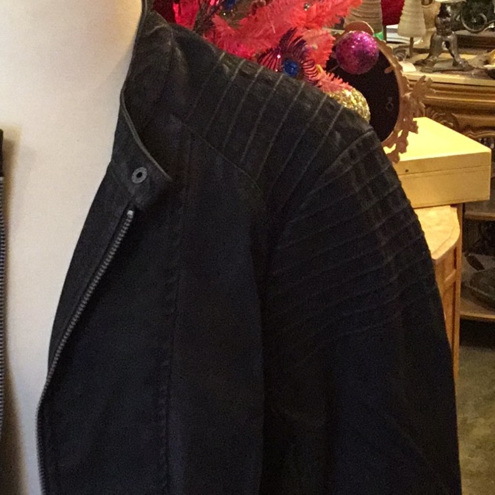 Torrid Black Leather Jacket - Picture 2 of 6
